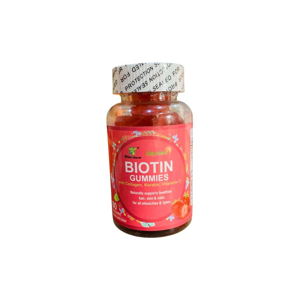 Daynee Biotin Gummies (With Collagen, Keratin, Vitamin C)
