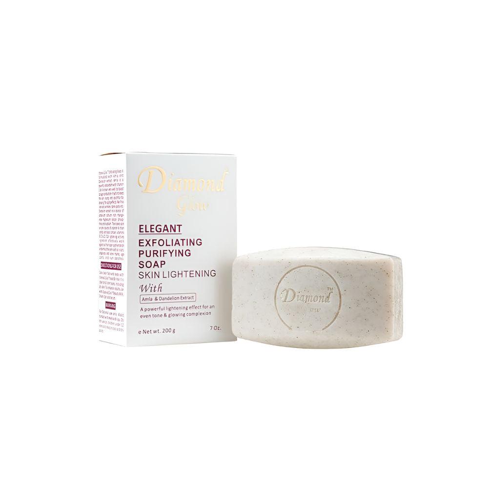 Diamond Glow Elegant Exfoliating Purifying Soap