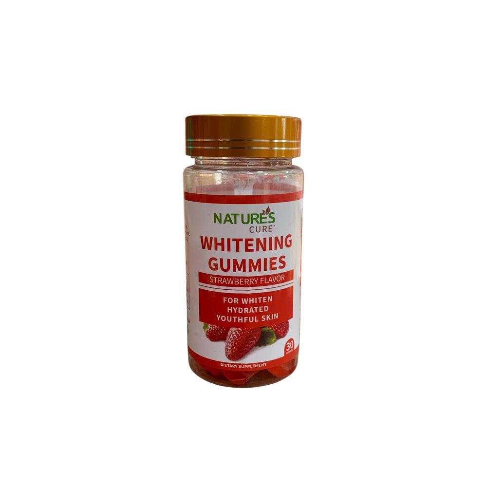 Natures Cure - Whitening Gummies (Strawberry Flavour)
