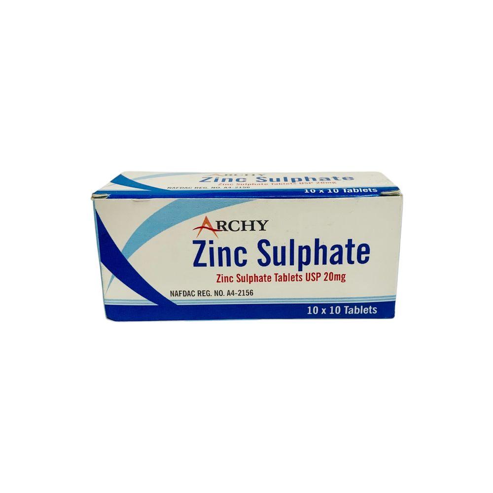 Zinc Sulphate 20mg
