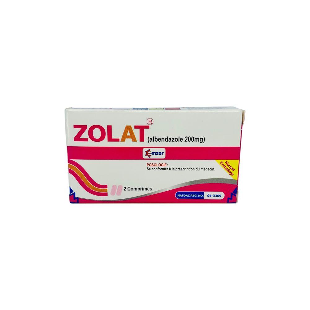 zolat (albendazole tablet) 200mg